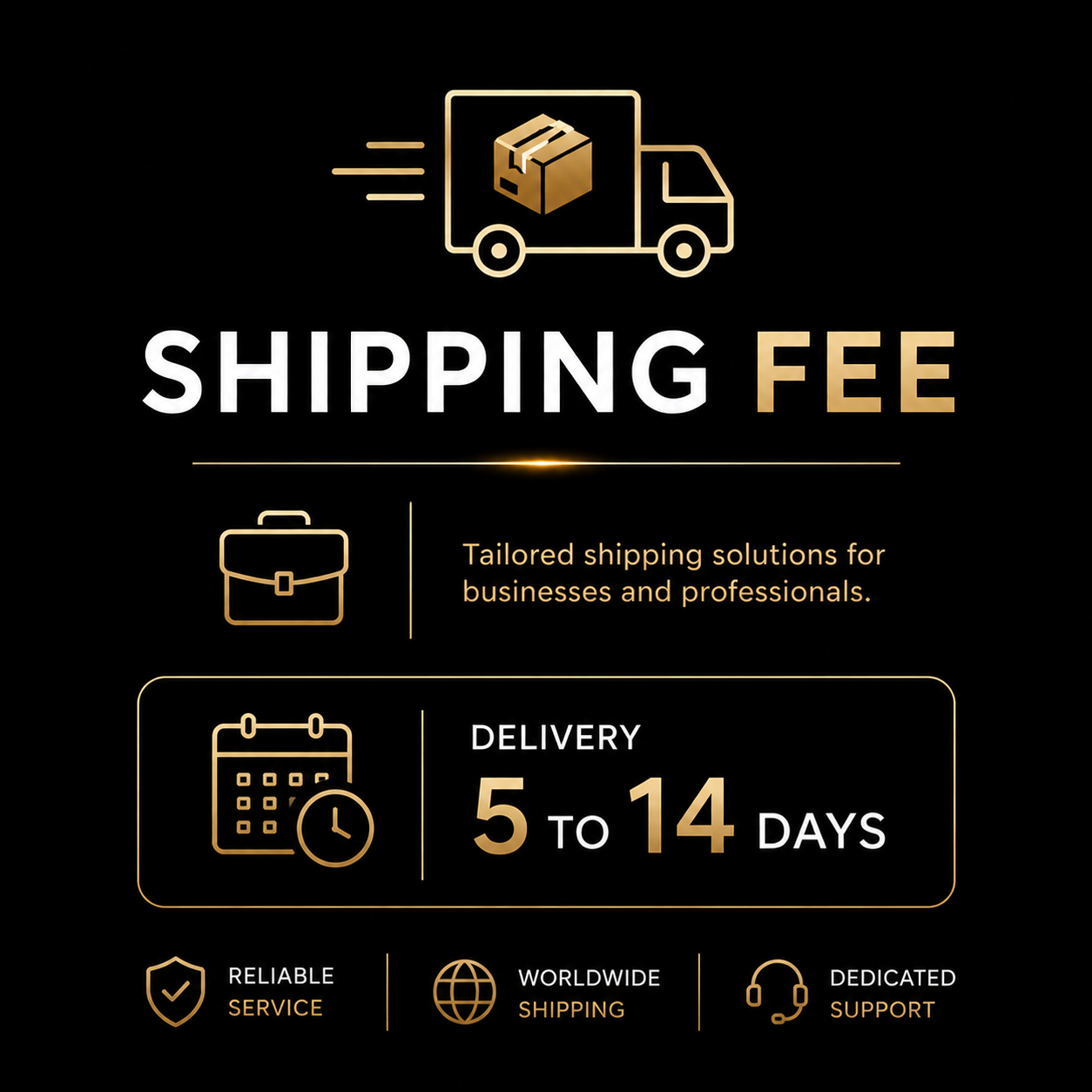 shipping fee